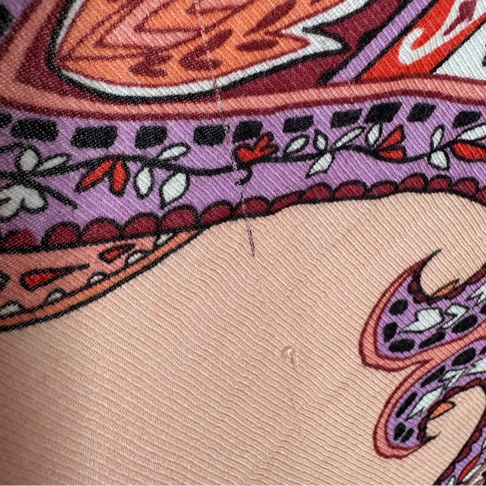 Soma Intimates Mixed Print Kimono Wrap Floral & Striped indie festival lounge - Picture 12 of 12